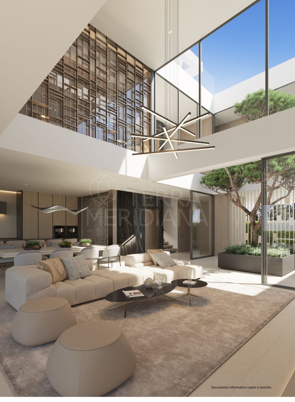 New townhouse with a stunning courtyard for sale in Vilas6, Atalaya de Rio Verde, Nueva Andalucia, Marbella