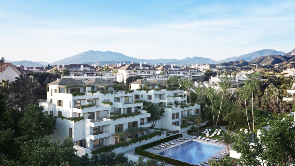 Appartement penthouse contemporain de 3 chambres à vendre dans le Golden Mile, Marbella