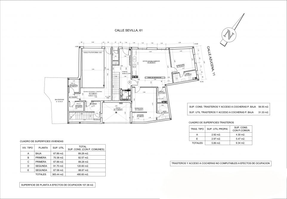 OPPORTUNITY Large plot with project and license to build 539 m2 for sale in the old town of Estepona