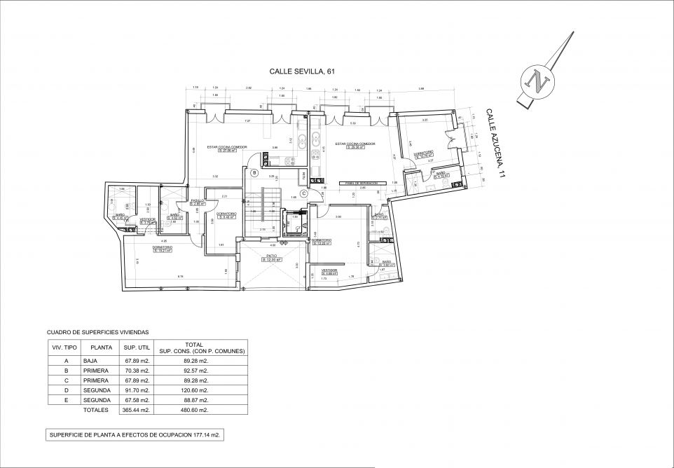 OPPORTUNITY Large plot with project and license to build 539 m2 for sale in the old town of Estepona