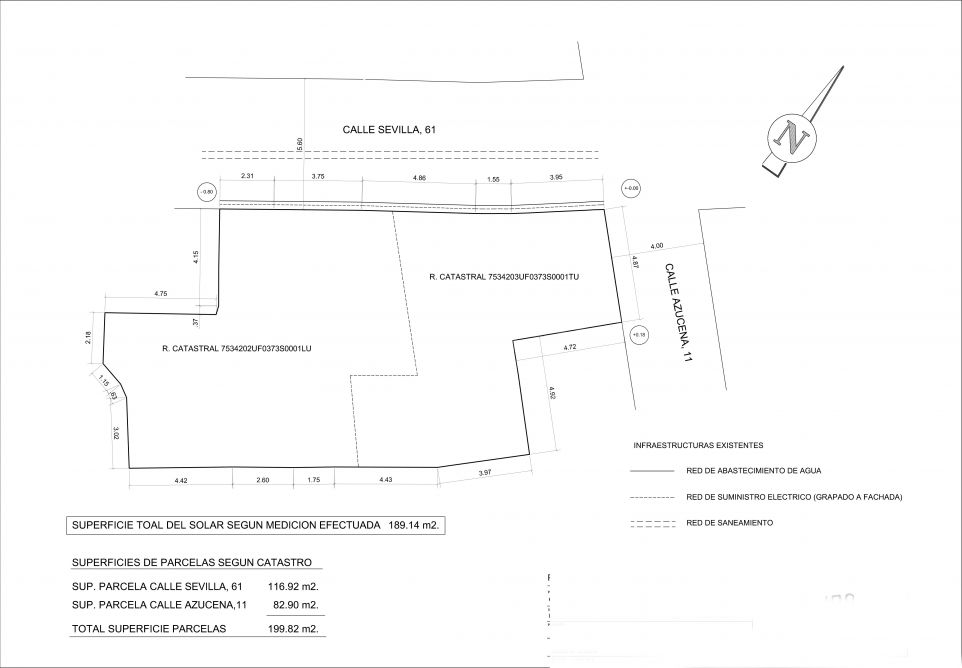 OPPORTUNITY Large plot with project and license to build 539 m2 for sale in the old town of Estepona