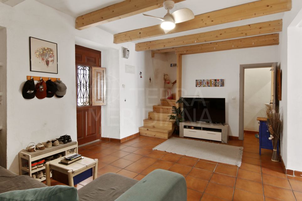 A Charming Townhouse For Sale With Private Patio and Terrace in Estepona Old Town