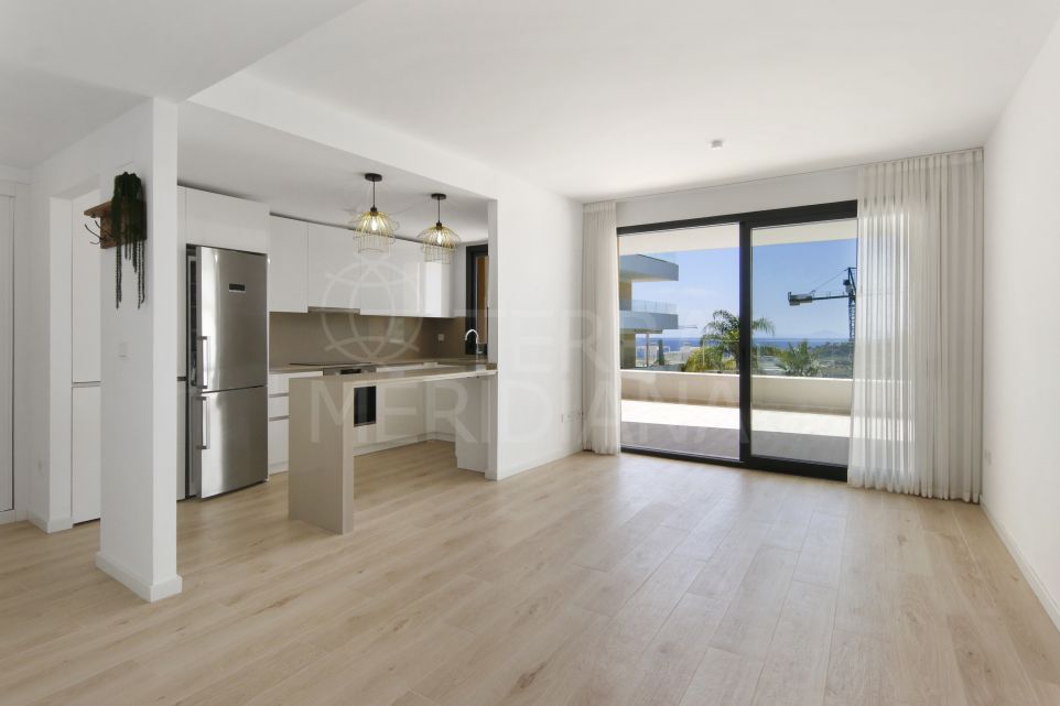 Appartement moderne avec vue panoramique sur la mer à La Gaspara, Estepona Ouest
