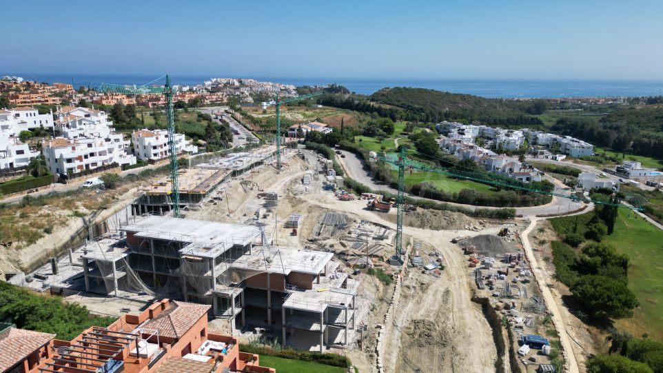 Appartement de 2 chambres sur plan avec vue sur la mer à vendre à Casares Costa