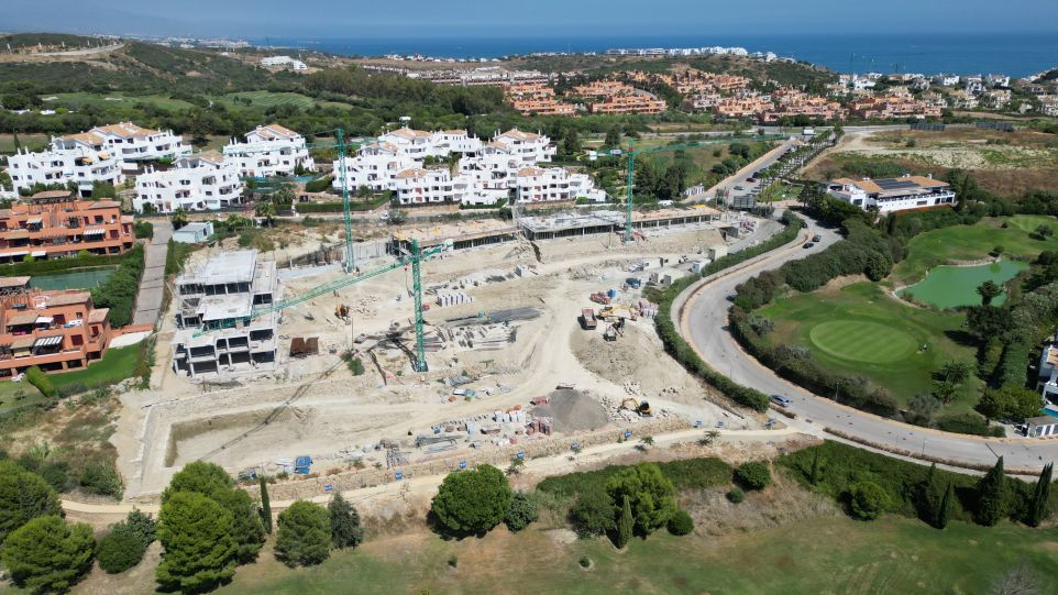 Appartement de 2 chambres sur plan avec vue sur la mer à vendre à Casares Costa