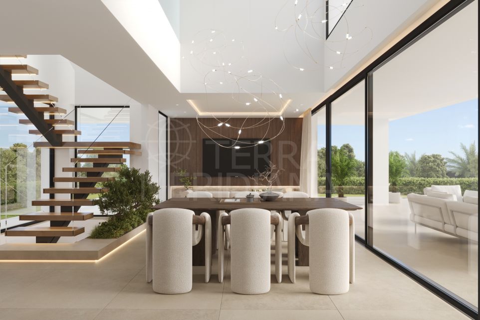 New Build Modern Sustainable Villa in Monte Biarritz For Sale