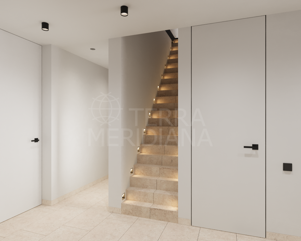 Appartement au rez-de-chaussée hors plan avec 2 chambres et vue sur la mer à vendre à Estepona New Golden Mile
