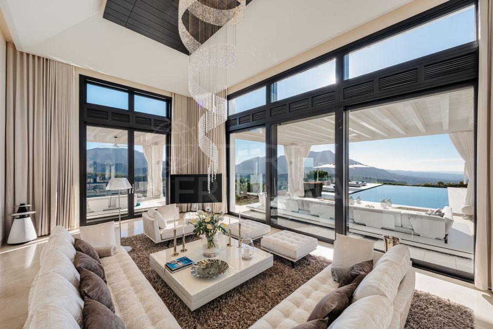 Stunning Andalusian Mansion For Sale with Modern Luxury and Breathtaking Views in La Zagaleta