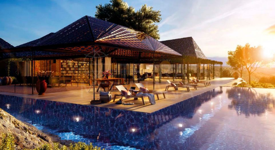 Terrain avec projet pour une somptueuse villa de luxe avec vue sur la mer à vendre à The Seven, Reserva de Sotogrande