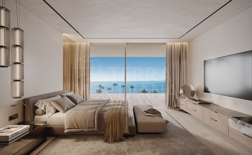 Apartamento icónico de tres dormitorios con vida de cinco estrellas en Estepona