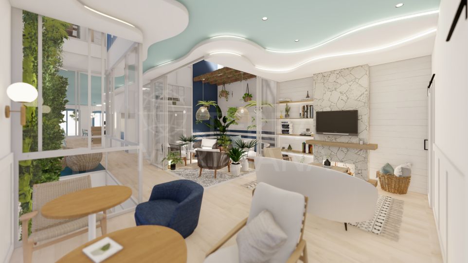 Parcela con Proyecto para Hotel Boutique y Restaurante en el Corazón del Casco Antiguo de Estepona