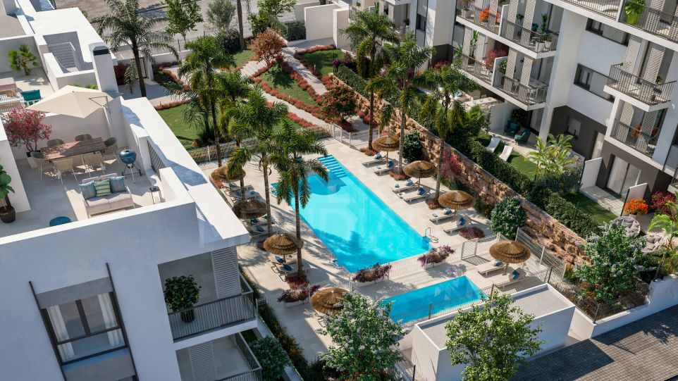 Новая двухкомнатная квартира в нескольких шагах от пляжа на продажу в ISIDORA LIVING, центр Эстепоны
