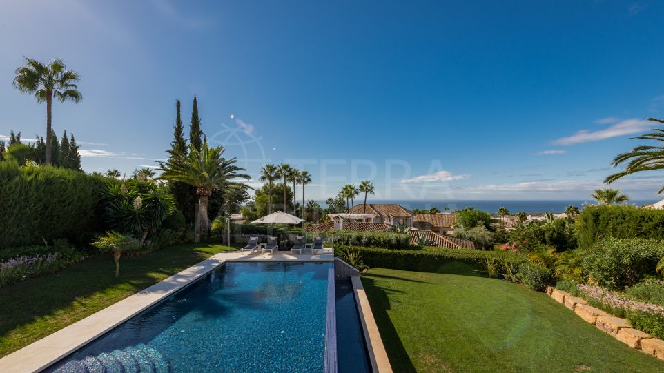 Casa Adina - Incroyable villa conçue par César de Leyva à vendre à Sierra Blanca, Marbella, avec d'excellentes vues sur la mer