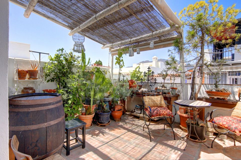 Charmante maison de ville située au cœur de la vieille ville d'Estepona