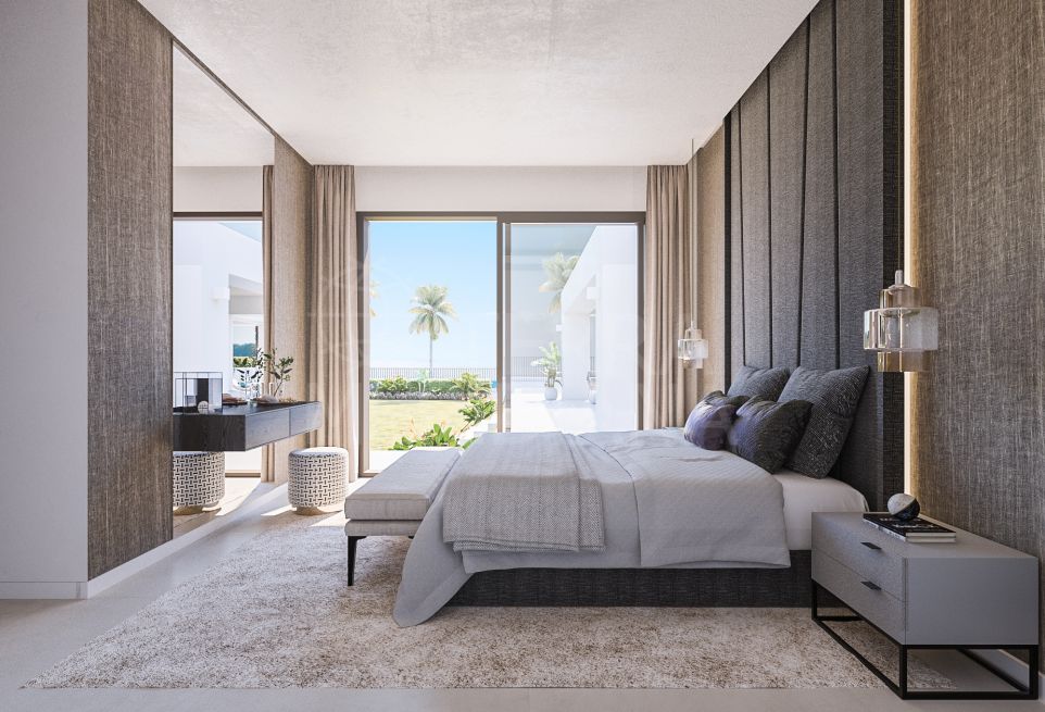 Superbe villa neuve de style méditerranéen avec oasis extérieure à vendre à Bel Air, Estepona