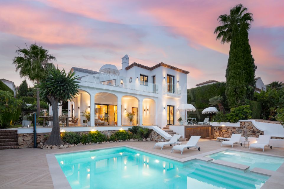 Luxueuse villa contemporaine à vendre à Marbella Country Club, Nueva Andalucia, Marbella