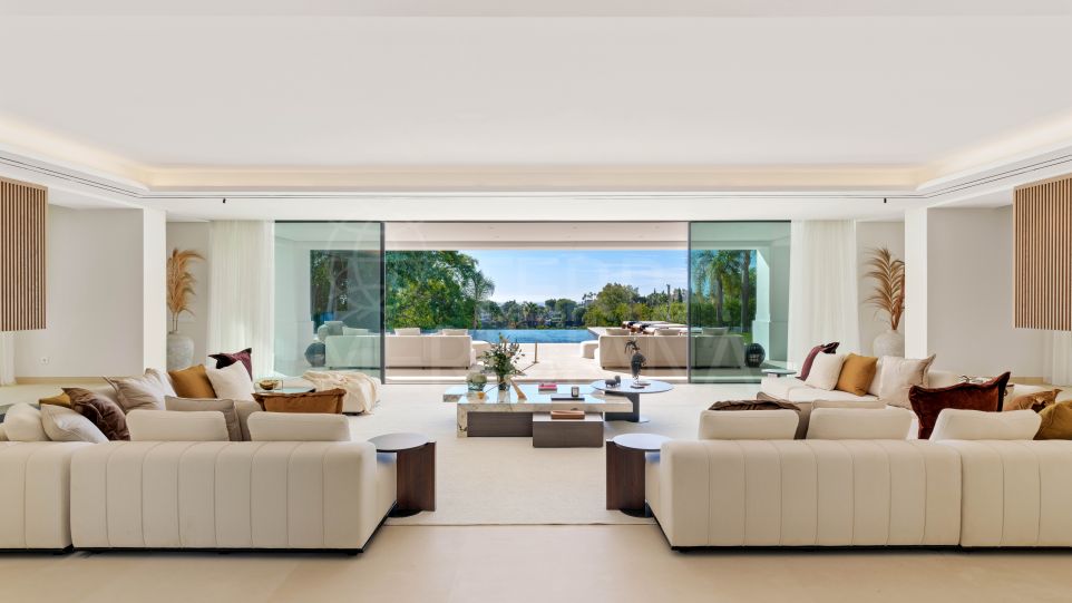 Villa avec vue imprenable et technologie de pointe à vendre à La Quinta, Benahavis