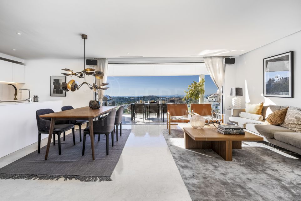 Sensational duplex penthouse with unrivalled views for sale in La Morelia, Nueva Andalucia, Marbella