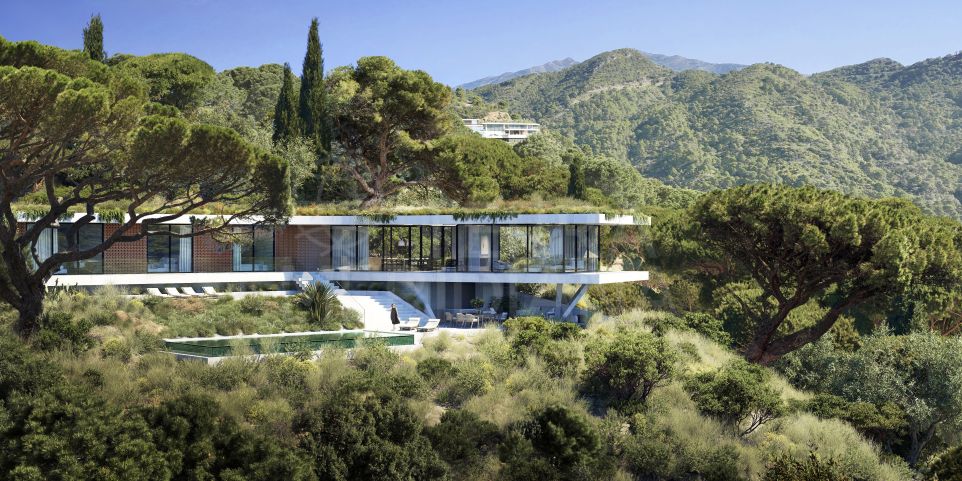 Устойчивая роскошь: современный зеленый уголок виллы для продажи в Vitae Villas, Monte Mayor, Бенахавис