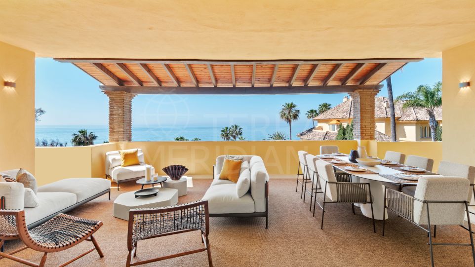 Vie côtière de luxe : Duplex Penthouse à vendre à Rio Real Playa, Marbella East