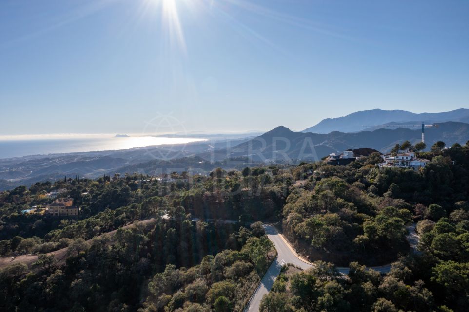 Parcelle exceptionnelle à vendre dans le secteur A de La Zagaleta avec vue panoramique sur la mer