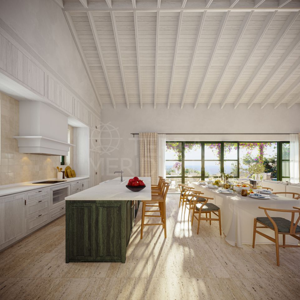 Villa contemporaine avec accès exclusif au clubhouse à vendre à La Loma de Cortesin, Finca Cortesin