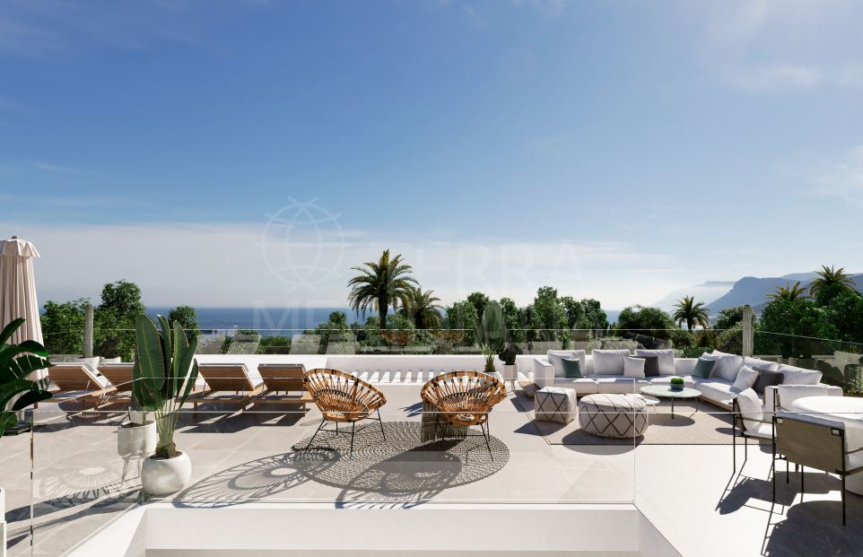 Élégance contemporaine : Luxueuse nouvelle villa à vendre sur la Nouvelle Mille d'Or, Estepona Est