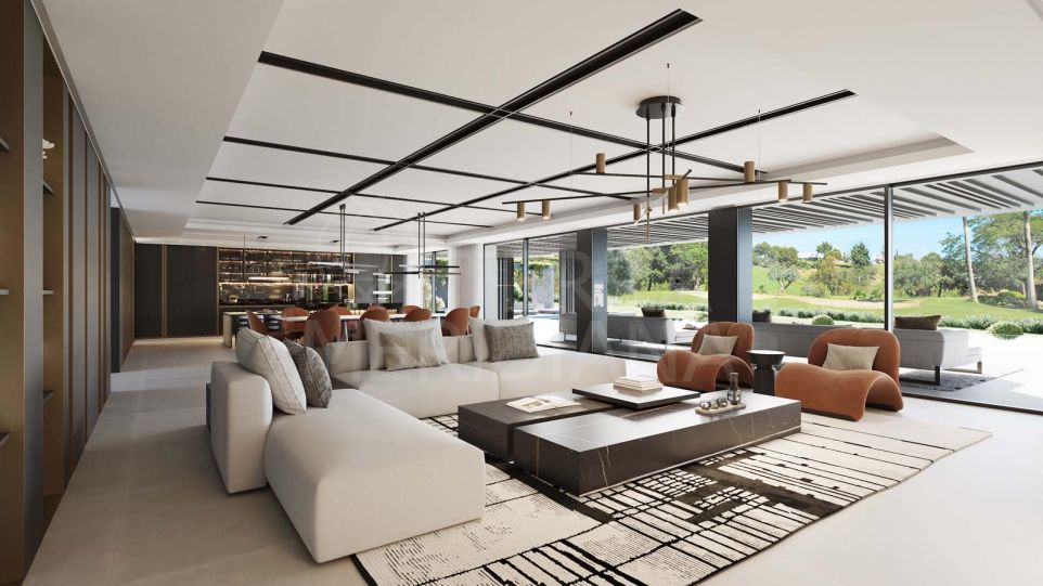 Frontline Golf Plot with Bespoke Project For Sale in Parcelas del Golf, Nueva Andalucia, Marbella