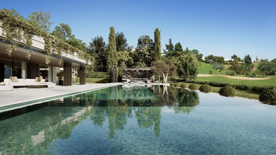 Frontline Golf Plot with Bespoke Project For Sale in Parcelas del Golf, Nueva Andalucia, Marbella