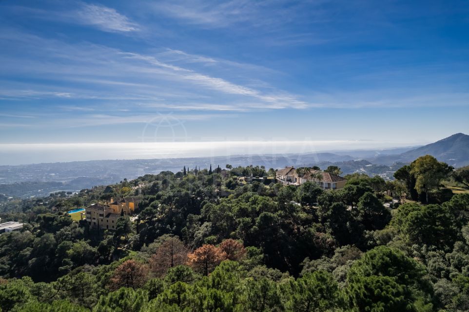 Parcelle exceptionnelle à vendre dans le secteur A de La Zagaleta avec vue panoramique sur la mer