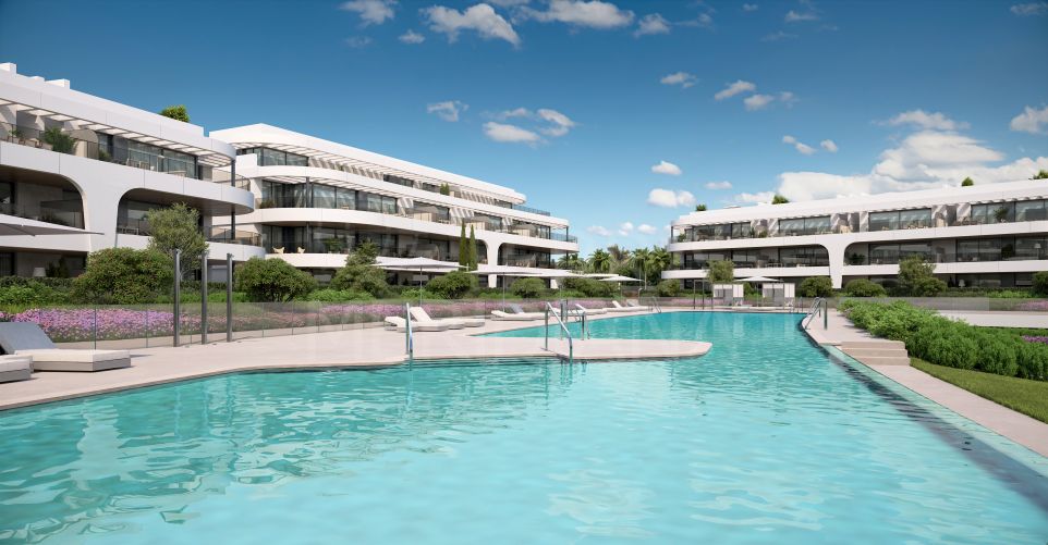 Chic First Floor Apartment with Sleek Interiors for Sale in Naya Residences, Atalaya, Estepona