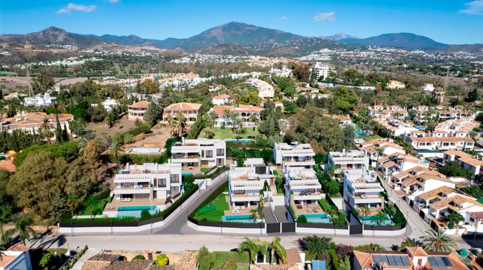 Villa de style contemporain Seven Diamonds Sur Plan de 4 chambres à vendre sur le New Golden Mile d'Estepona