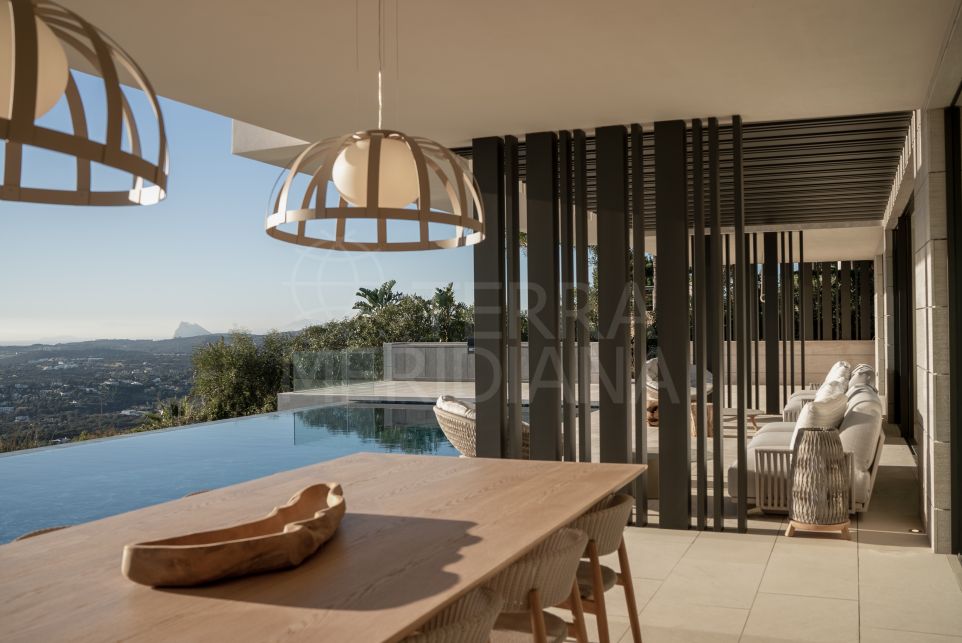Villa Panoramah: Modern Luxury and Panoramic Views at La Reserva de Sotogrande.