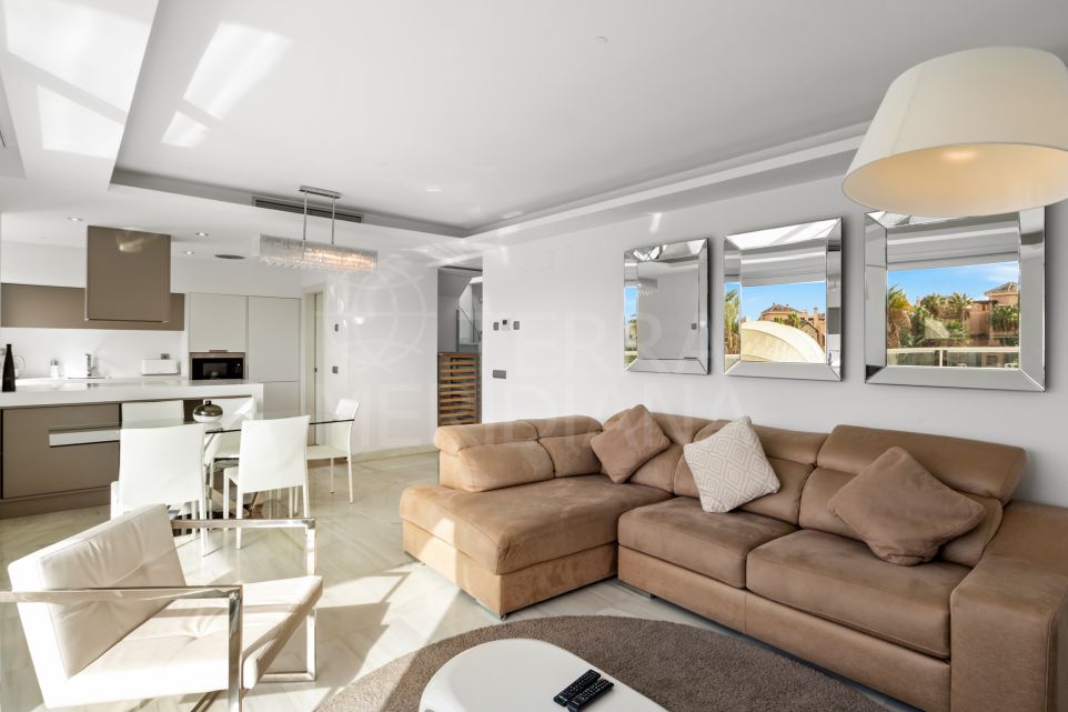 Beachside Penthouse with Expansive Rooftop Terrace for Sale in Jade Beach, San Pedro