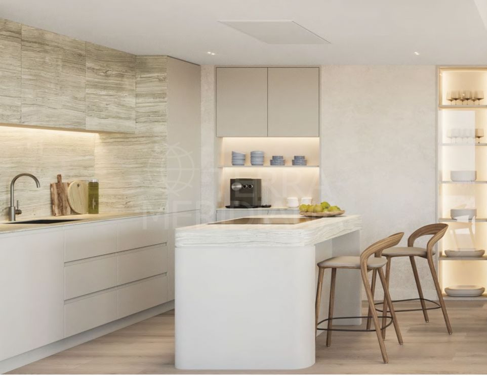 Brand new modern style 1 bedroom apartment for sale in Estepona center