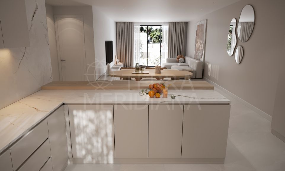Fabuleux appartement au rez-de-chaussée dans un tout nouveau développement sur le nouveau Golden Mile d'Estepona