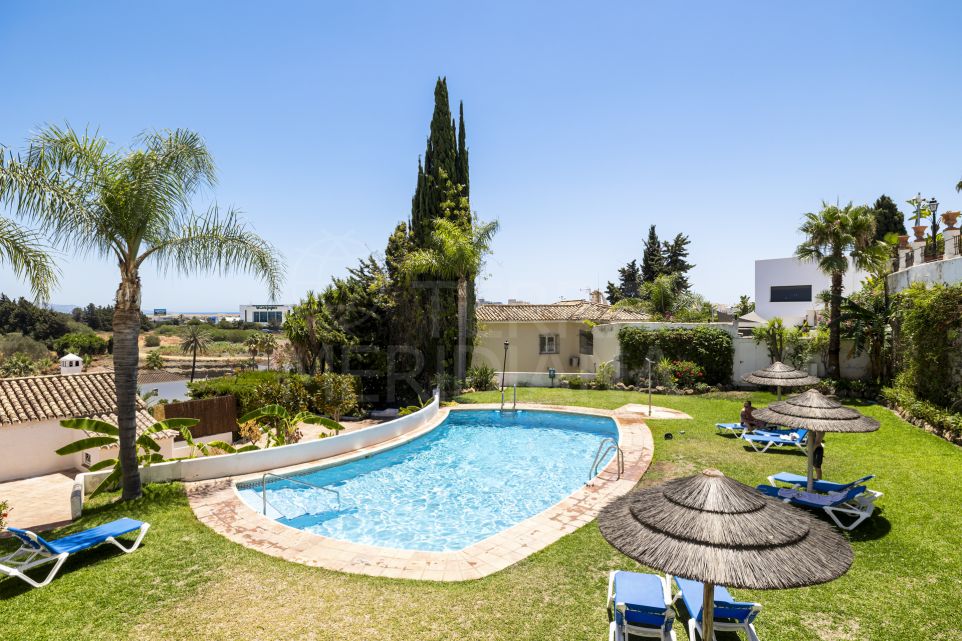 Spacious Townhouse with La Concha Views for Sale in Los Toreros, Nueva Andalucia, Marbella