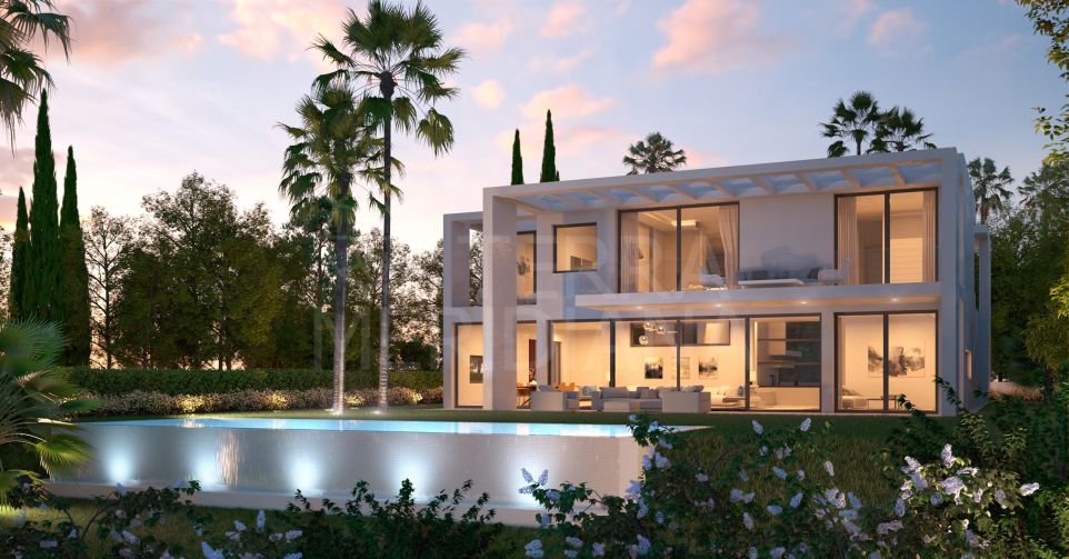 ICON Marbella , New 5 bedroom modern villas in gated community with 24 hour security in Santa Clara, Marbella East