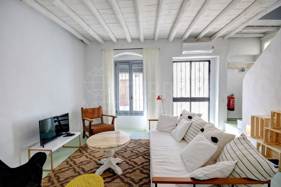 Auténtica casa adosada en el casco antiguo de Estepona cerca de la playa