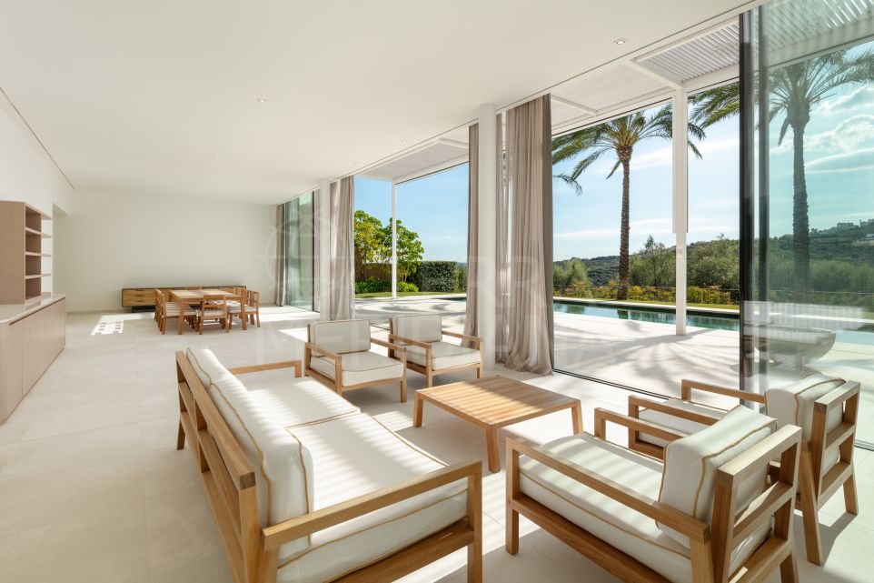 Villa contemporaine de 4 chambres à vendre en front de mer Cortesin Golf, Casares