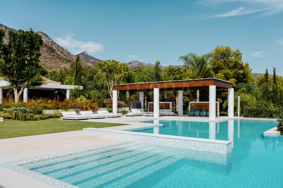 Exceptionnelle villa contemporaine à vendre à La Quinta de Sierra Blanca, Marbella Golden Mile