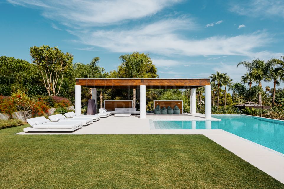 Exceptionnelle villa contemporaine à vendre à La Quinta de Sierra Blanca, Marbella Golden Mile