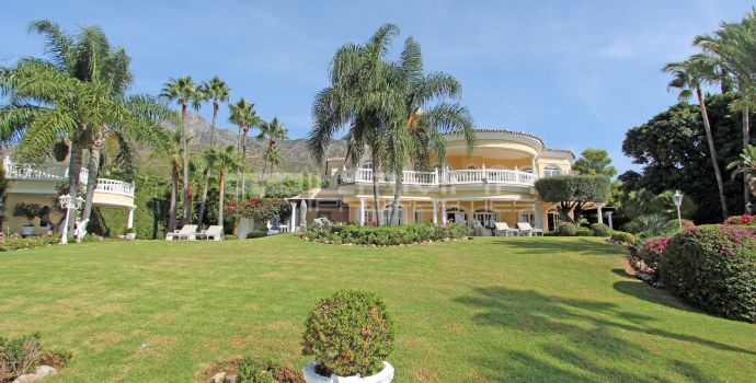 Villa con vistas panorámicas al mar en Sierra Blanca