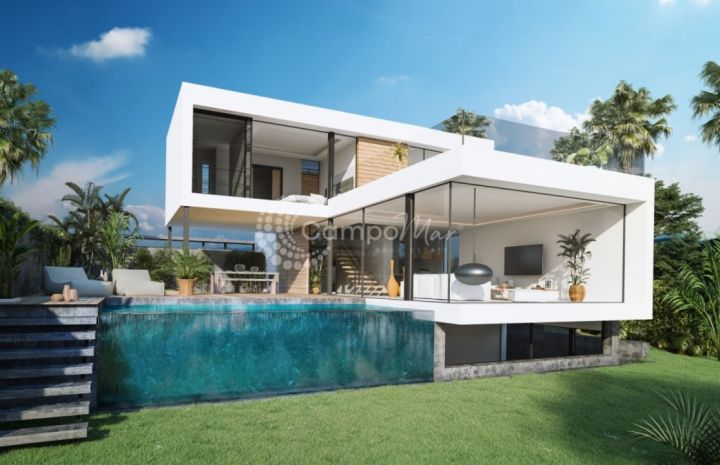 Estepona, Brand new Villas near completion, front line golf