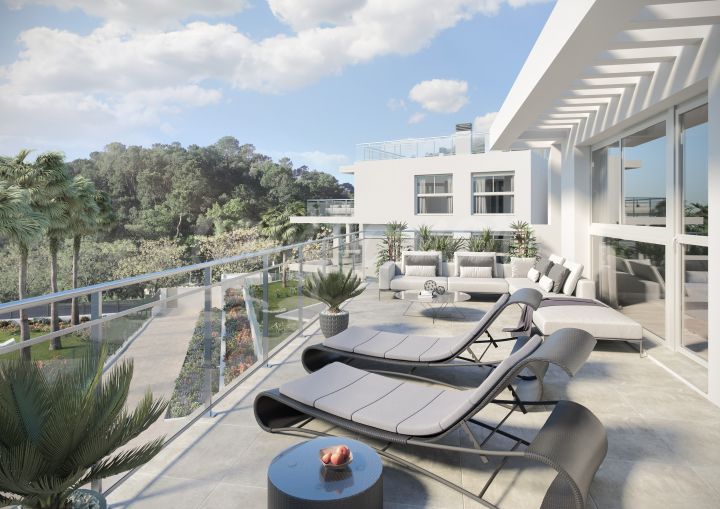 Benahavis, Two bedroom penthouse apartment available in Benahavis latest residential project.