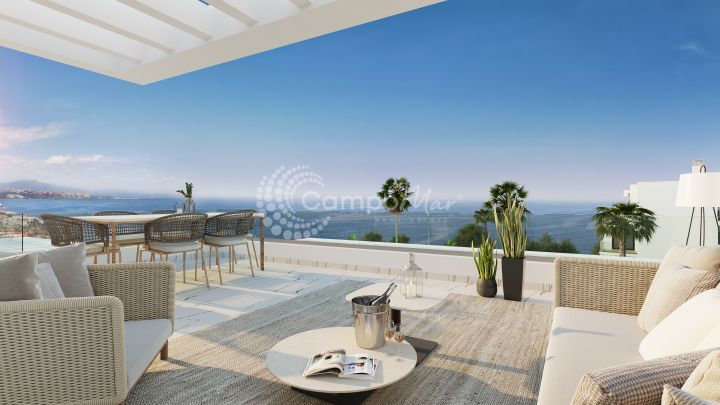 Casares, New residential build offering panoramic sea views nearly at completion.