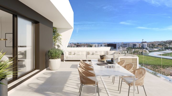 Estepona, Estepona´s latest residential development - close to completion.