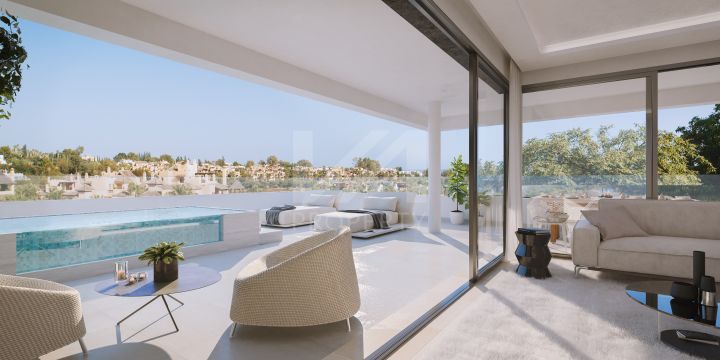 Duplex Penthouses for sale in Estepona