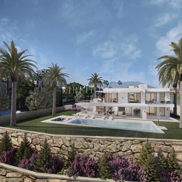 					New villa for sale in exclusive golf resort Los Flamingos, Benahavis	