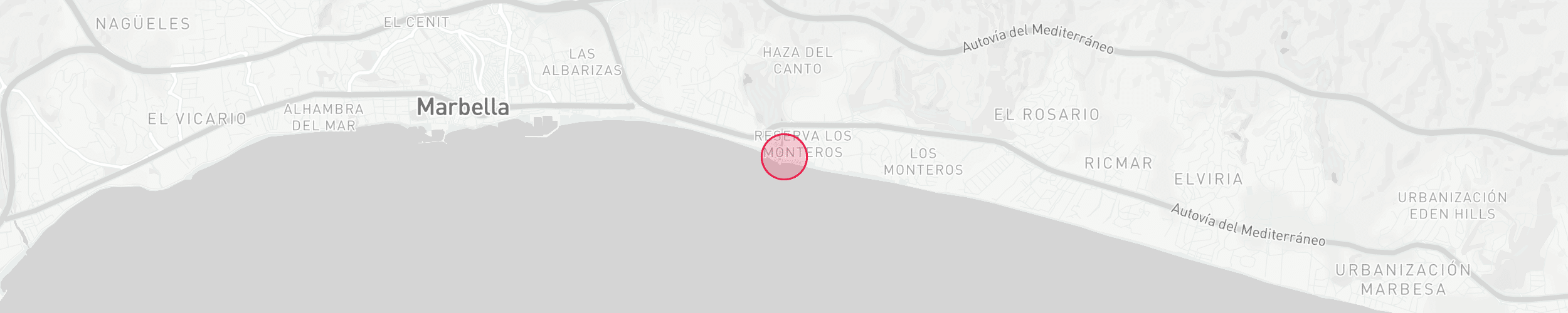 Property Location Map - La Reserva de los Monteros, Marbella East